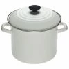 Le Creuset 8 Qt. Stock Pot | White