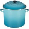 Le Creuset 16 Qt. Stock Pot | Caribbean Blue
