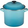 Le Creuset 10 Qt. Stock Pot | Caribbean Blue