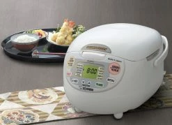 Zojirushi Micom Neuro Fuzzy 5.5-Cup Rice Cooker & Warmer - Premium White