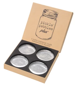 Masontops Wide Mouth Fermentation Pickle Pebbles - Set Of 4