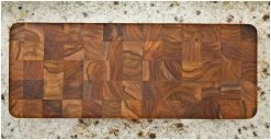 TeakHaus End Grain Serving Cheese Board | 18" X 6" X 2"