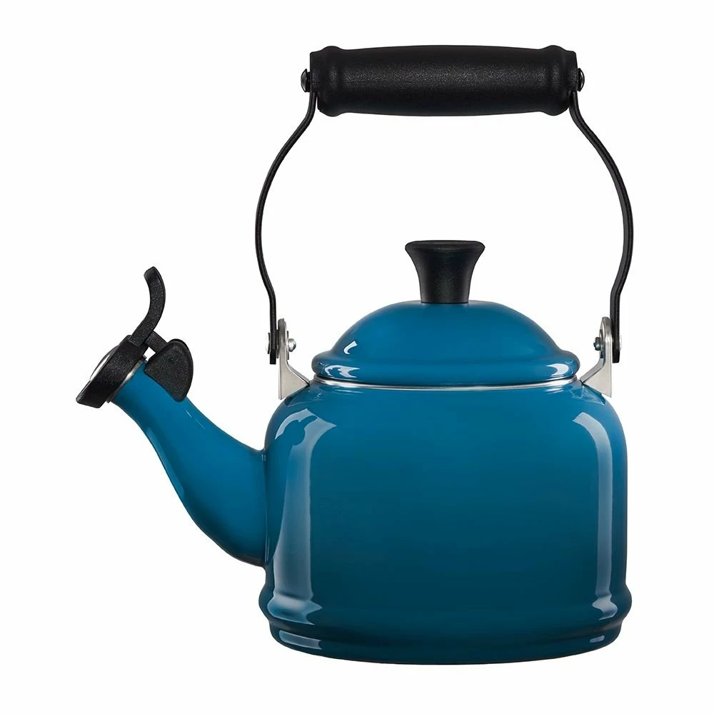 Le Creuset 1.25 Qt. Demi Kettle Tea Pot | Deep Teal - Image 2