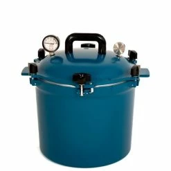 All American 1930 No.921 Pressure Canner & Cooker 21.5 Qt | Berry Blue