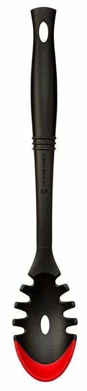 Le Creuset Revolution® Bi-Material Pasta Spoon | Cerise/Cherry Red