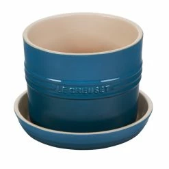 Le Creuset 5.5" Herb Planter | Deep Teal