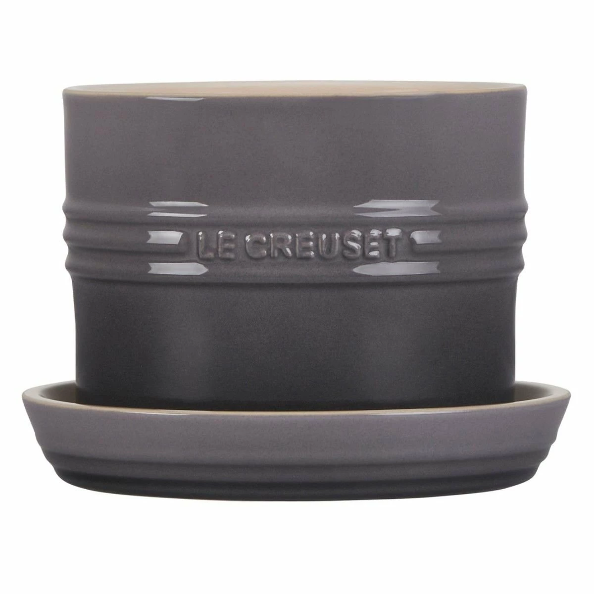 Le Creuset 5.5" Herb Planter | Oyster - Image 2