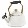 Le Creuset 1.7 Qt. Whistling Kettle | Noel (White & Gold)