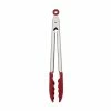 KitchenAid Non-Electrics KitchenAid Universal Silicone Tipped Tongs | Red