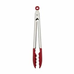 KitchenAid Non-Electrics KitchenAid Universal Silicone Tipped Tongs | Red