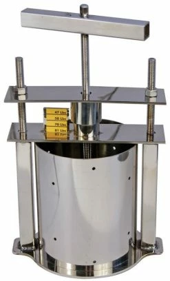 The Sausage Maker (TSM) The Sausage Maker Home Cheese Press | Stainless Steel