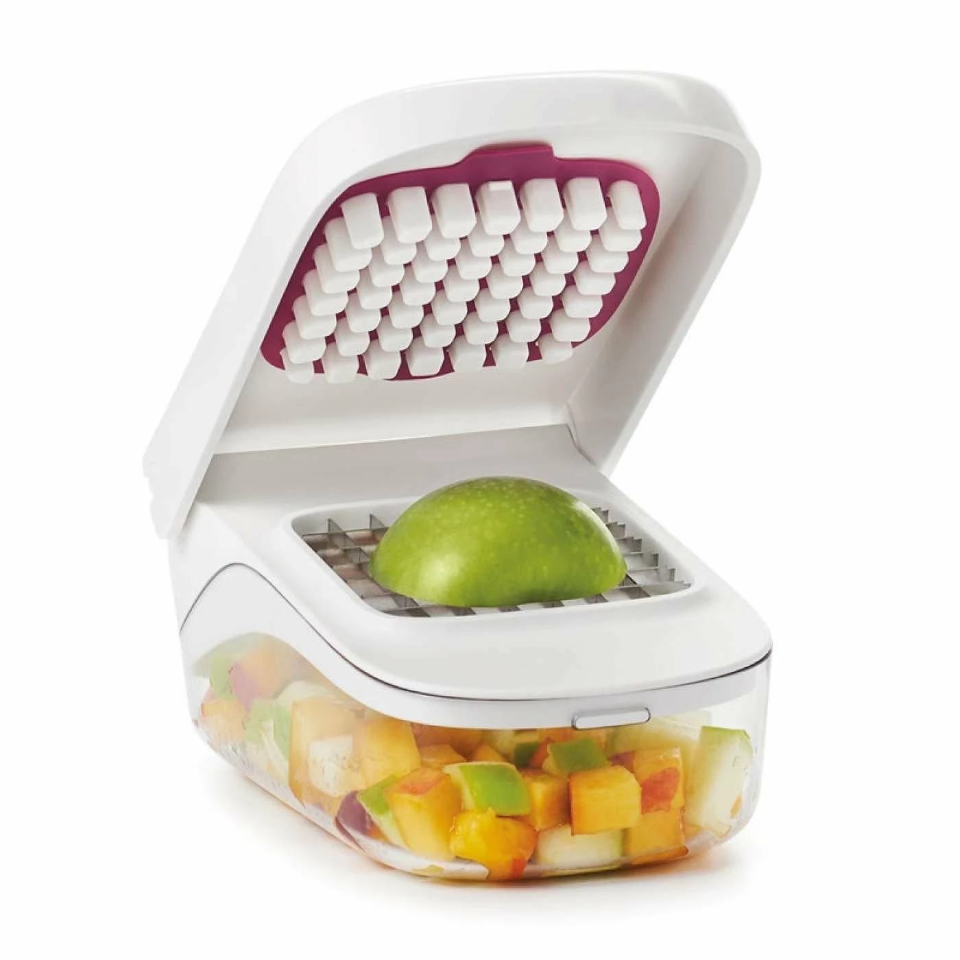 OXO Vegetable Chopper With Easy-Pour Opening - Image 4