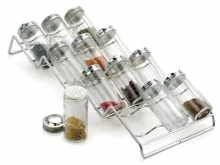 RSVP International In-Drawer Spice Rack Set - Chromed Steel Wire